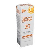 Protetor Solar Facial Toque Seco Cenoura e Bronze FPS30 50g