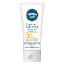 Protetor Solar Facial Toque Seco NIVEA Sun - Antissinais FPS30