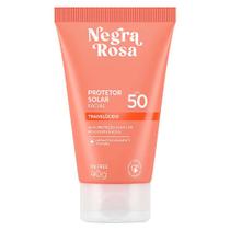 Protetor Solar Facial Translúcido Negra Rosa FPS50