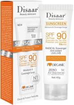 Protetor Solar Facial Uva.uvb Oil Free 90 Max Disaar 40g Protetor Solar Facial Uva.uvb Oil Free 90 Max Disaar 40g