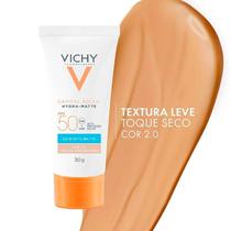 Protetor Solar Facial Vichy Hydra-Matte FPS 50 Cor 2.0 30g