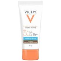 Protetor solar facial vichy hydra-matte fps 50 cor 5.0 30g Vichy