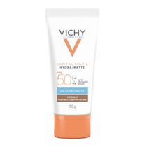 Protetor Solar Facial Vichy Hydra-Matte FPS50 Cor 4.0 30g