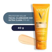 Protetor solar facial vichy idéal soleil clarify extra clara fps60 40g