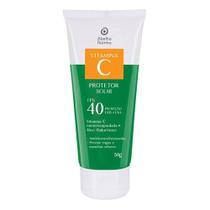 Protetor solar facial vitamina c fps80 com 50g - ABELHA RAINHA