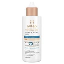 Protetor Solar Fluid Adcos Shield Protection Nude Fp70 40Ml