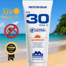 Protetor Solar FPS 30 Ação Repelente Mavaro Protetor Solar FPS 30 Ação Repelente Mavaro