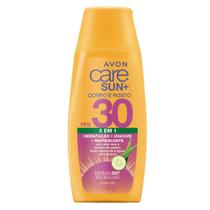 Protetor solar fps 30 avon care sun+ 2 em 1 corpo e rosto 120g