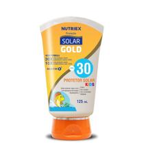 Protetor Solar Fps 30 Kids Gold Nutriex 125ml Protetor Solar Fps 30 Kids Gold Nutriex 125ml