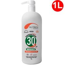 Protetor Solar FPS 30 Repelente Nutriex Profissional 1 Litro