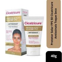 Protetor Solar FPS 50 Cicatricure Antissinais Toque Seco