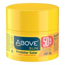 Protetor Solar Fps 50 Corpo E Rosto Above Sun 50g
