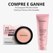 Protetor Solar FPS 50 Pó Compacto Hidrabene Cor Clara Protetor Solar FPS 50 Pó Compacto Hidrabene Cor Clara