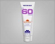 Protetor Solar FPS 60 - 120ml - FPUVA 20, Resistente à Água e ao Suor
