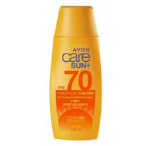 Protetor Solar FPS 70 Rosto e Corpo 2em1 120g - Avon Protetor Solar FPS 70 Rosto e Corpo 2em1 120g - Avon