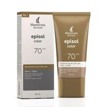 Protetor Solar FPS 70 Tom 2 Claro Episol Color 40ml Mantecorp Skincare
