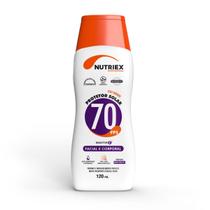 Protetor Solar FPS70 facial e corporal Nutriex 120ml 64790