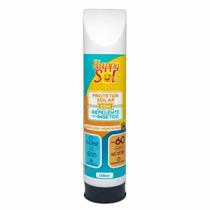 Protetor Solar Happy Sol FPS 60 Com Repelente Insetos 150ml Protetor Solar Happy Sol FPS 60 Com Repelente Insetos 150ml