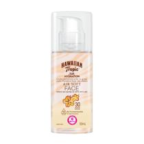 Protetor Solar Hawaiian Tropic Silk Hydration Air Soft Face 30 FPS com 50ml