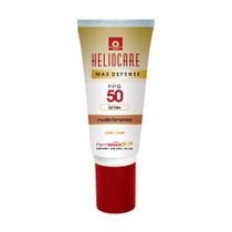 Protetor Solar Heliocare Max Defense Gel Color Nude Bronze FPS 50 Gel Creme com Efeito de Base com 50g