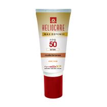 Protetor Solar Heliocare Max Defense Gel Color Nude Bronze FPS 50 Gel Creme com Efeito de Base com 50g