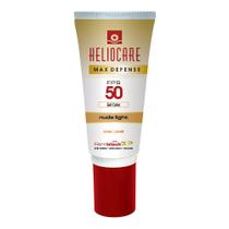 Protetor Solar Heliocare Max Defense Gel Color Nude Light FPS 50 Gel Creme com Efeito de Base com 50g