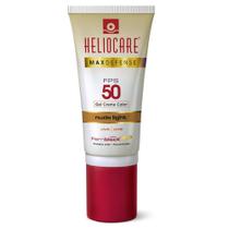 Protetor Solar Heliocare Max Defense Gel Creme Color Nude Light Fps 50 50g