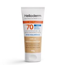 Protetor Solar Helioderm Facial 3 em 1 70 Fps Cor 3.0 50g Protetor Solar Helioderm Facial 3 em 1 70 Fps Cor 3.0 50g