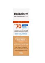 Protetor Solar Helioderm Facial Fp70 Oil Free 50g Bege Médio Protetor Solar Helioderm Facial Fp70 Oil Free 50g Bege Médio