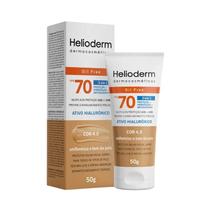 Protetor Solar Helioderm Facial FPS 70 Bege Escuro 50g