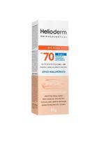 Protetor Solar Helioderm Facial Fps70 Oil Fre 50g Bege Claro