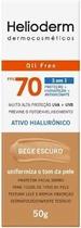 Protetor solar helioderm fps 70 bege escuro