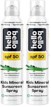Protetor solar Hello Bello SPF 50 Mineral Spray 148ml Pacote com 2