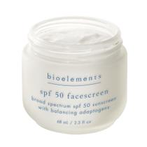 Protetor solar Hidratante Bioelements SPF 50 Face Screen 68 mL