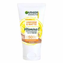 Protetor Solar Hidratante Facial com Vitamina C Garnier Skin FPS 50 Protetor Solar Hidratante Facial com Vitamina C Garnier Skin FPS 50