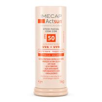 Protetor Solar Imecap Actsun Stick Facial Efeito Matte FPS 50 Cor Tom 3.0 Escuro 14g Protetor Solar Imecap Actsun Stick Facial Efeito Matte FPS 50 Cor Tom 3.0 Escuro 14g