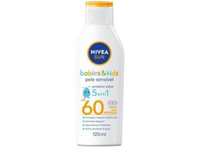 Protetor Solar Infantil Corporal Nivea FPS 60 - Sun Kids Sensitive 125ml