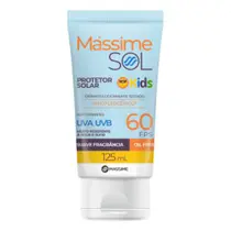 Protetor Solar Infantil Fps 60 - 125ml Massime Sol Kids