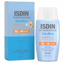 Protetor Solar Infantil Isdin Fusion Fluid Mineral Baby Pediatrics FPS50 Protetor Solar Infantil Isdin Fusion Fluid Mineral Baby Pediatrics FPS50