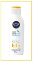 Protetor Solar Infantil Sensitive Fps60 100ml - Nivea Protetor Solar Infantil Sensitive Fps60 100ml - Nivea