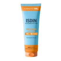 Protetor Solar Isdin Fotoprotector Gel Cream Wet Skin FPS 50 Hidratação Intensa 198g