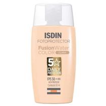 Protetor Solar ISDIN Fusion Water 5 Stars Color FPS50 -Clara