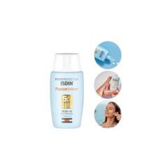 Protetor Solar ISDIN Fusion Water FPS 60 Sem Cor 50ml Antioleosidade
