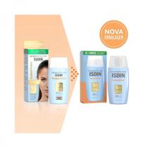 Protetor Solar ISDIN Fusion Water FPS50+ 50ml - Barreira Invisível para uma Pele Perfeita