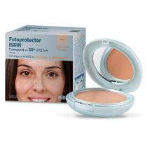 Protetor Solar Isdin Pele Normal a Oleosa FPS 50 Areia Pó Compacto com 10g Protetor Solar Isdin Pele Normal a Oleosa FPS 50 Areia Pó Compacto com 10g