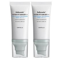 Protetor solar JISKG Centella SPF 50+ Water-Fit Sun Serum 2 unidades