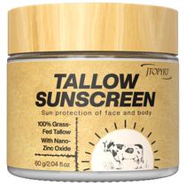 Protetor solar Jtopyrt Beef Tallow com óxido de zinco e cera de abelha 60g Protetor solar Jtopyrt Beef Tallow com óxido de zinco e cera de abelha 60g