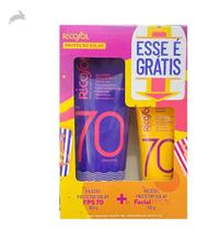 Protetor Solar Kit Ricosol Fps 70 Corporal 180g + Facial 50g