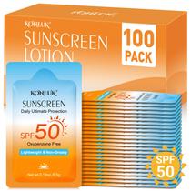 Protetor Solar KONEUK FPS 50 Pacote com 100 Unidades de 5,5g Tamanho Viagem Protetor Solar KONEUK FPS 50 Pacote com 100 Unidades de 5,5g Tamanho Viagem