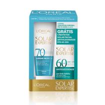 Protetor Solar L'oreal Paris Expertise Supreme Protect 4 F70 200ml + Facial Antioleosidade FPS60 25g